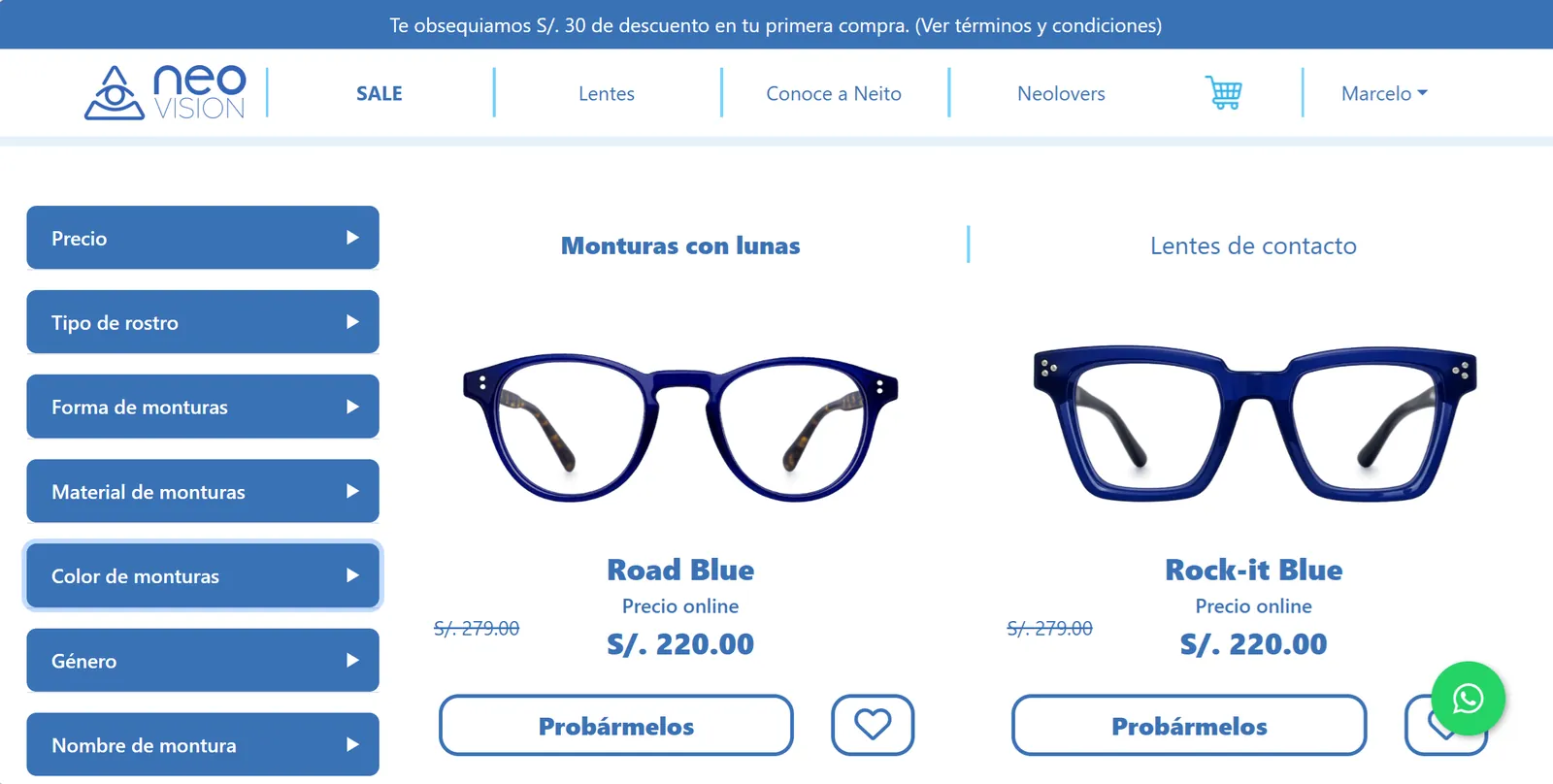 Captura 1 de NeoVision